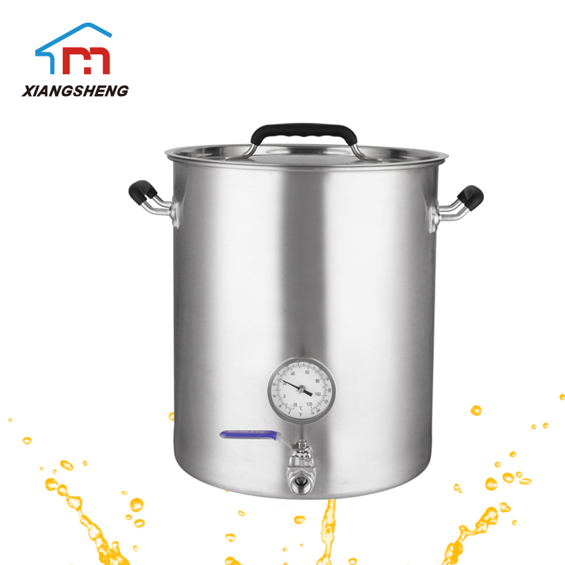 Home brew stainless steel kettle