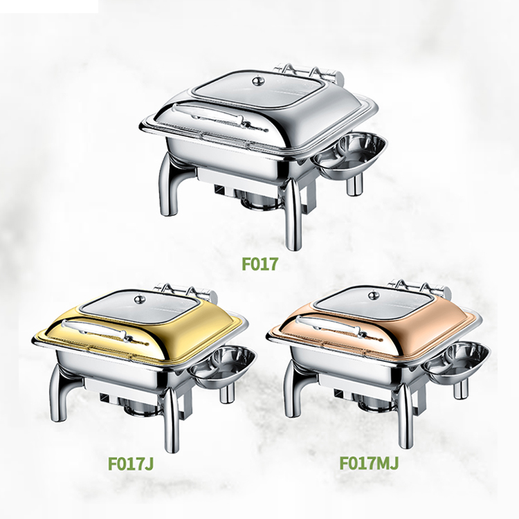 Square Hydraulic 6L Chafing Dish Set F017#