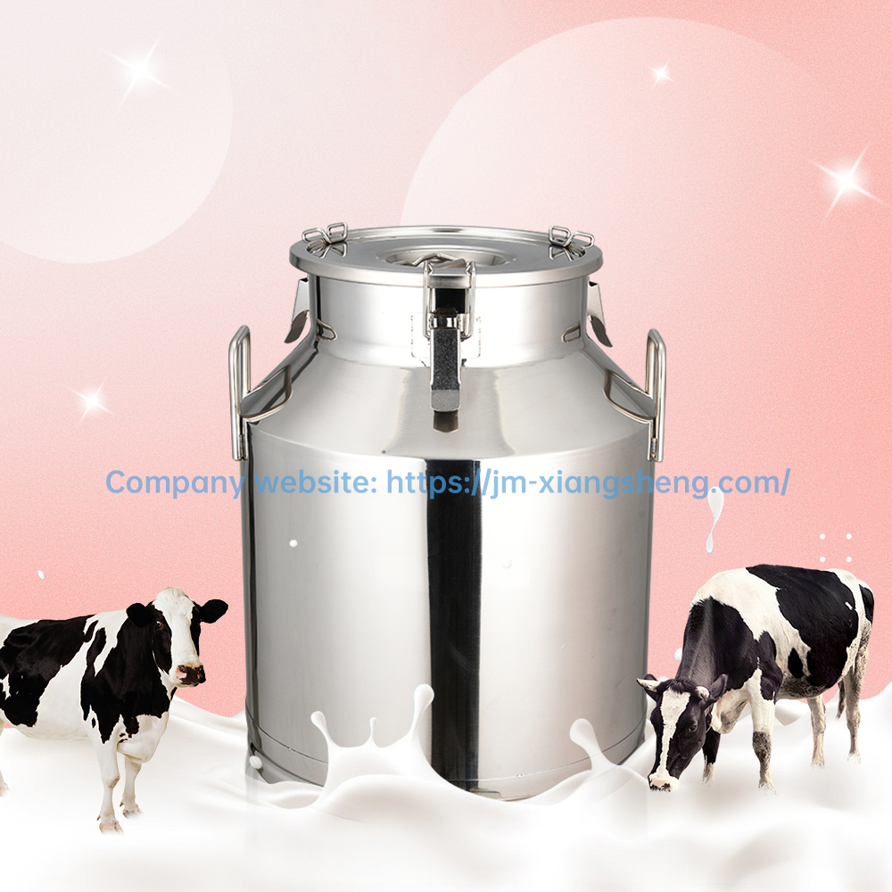 Stainless steel milk container