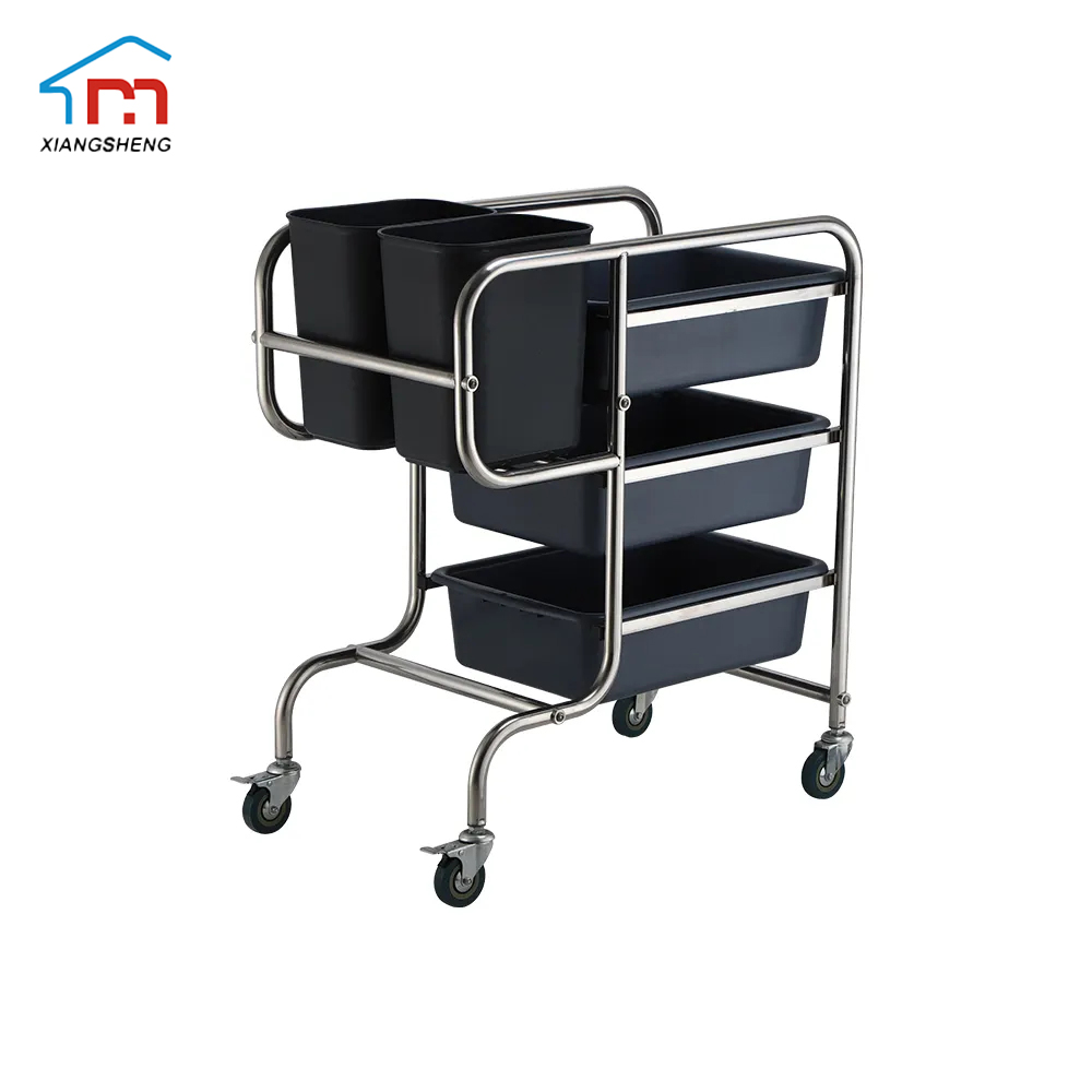 Stainless Steel Clearing Cart
