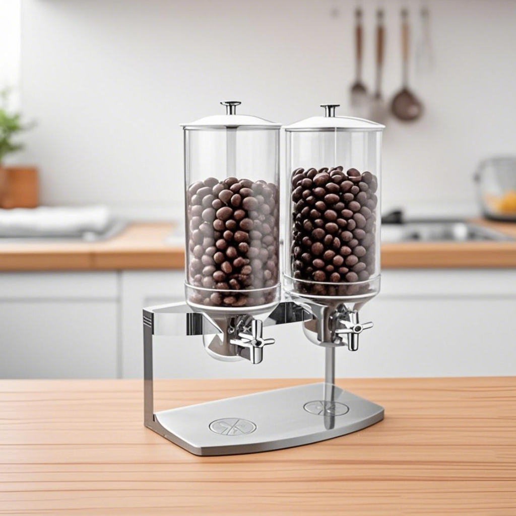 Stainless Steel Coffee Bean Dispenser