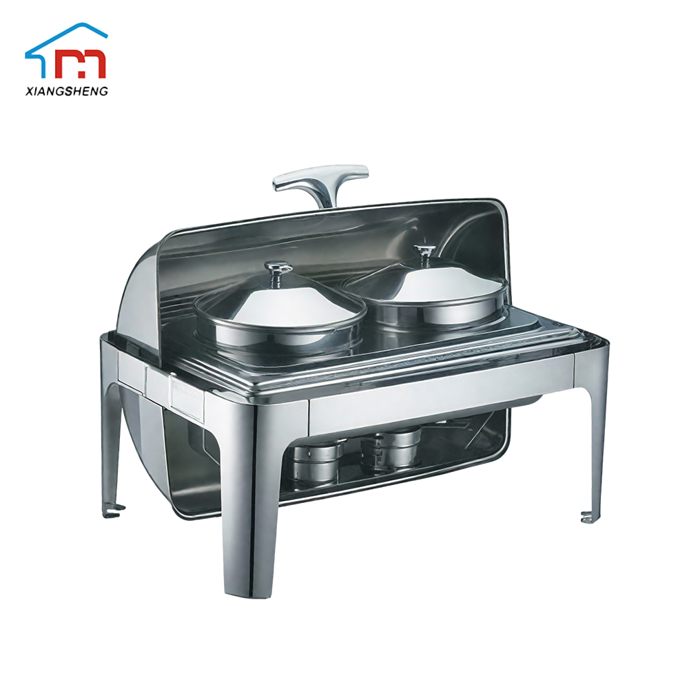 Rectangle Stainless Steel Soup Station